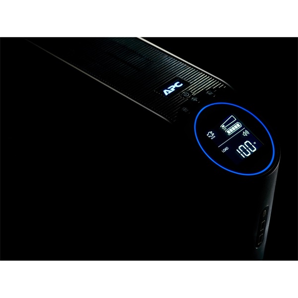 APC Back-UPS Pro Gaming, BGM2200 UPS, 2200VA/1320W, 4xSchuko 2xC13, LINE-INTERACTIVE szünetmentes,színuszos, AVR, RGB (BGM2200B-GR)
