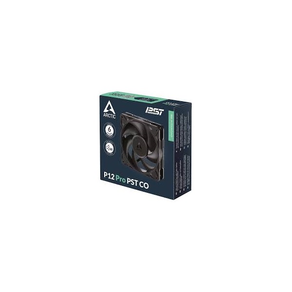 ARCTIC COOLING Rendszerhűtő Ventilátor P12 Pro PST CO Fekete, 12cm (ACFAN00312A)
