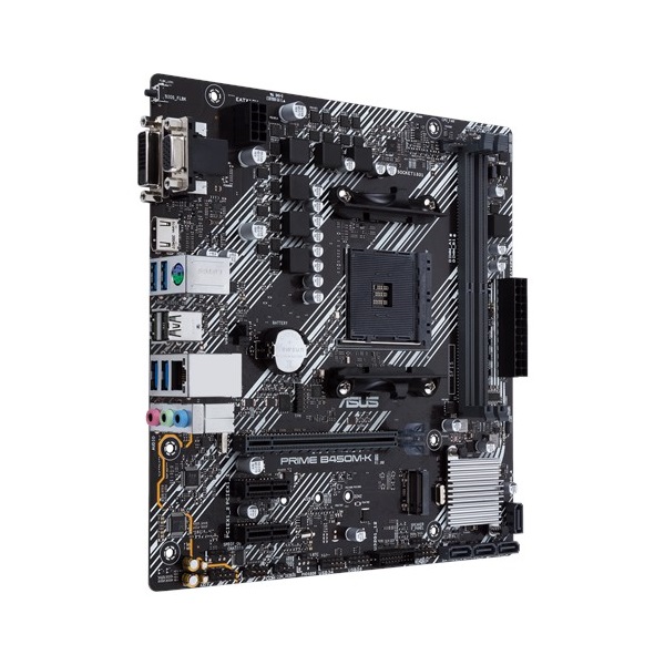 ASUS Alaplap AM4 PRIME B450M-K II AMD B450, mATX (PRIME B450M-K II)