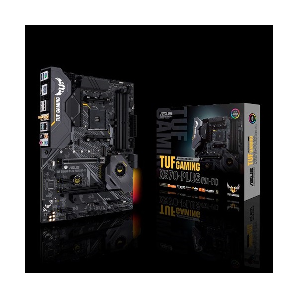 ASUS Alaplap AM4 TUF GAMING X570-PLUS (WI-FI) AMD X570, ATX (TUF GAMING X570-PLUS (WI-FI))