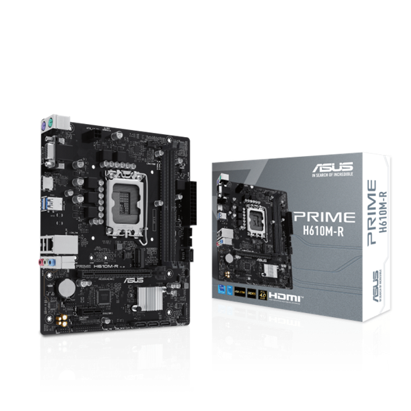 ASUS Alaplap S1700 PRIME H610M-R-SI INTEL H610, mATX (PRIME H610M-R-SI)