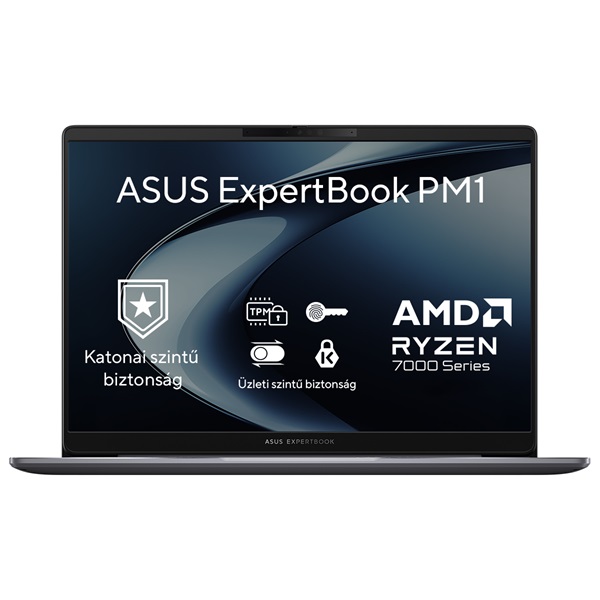 ASUS COM NB Expertbook PM1503CDA-S72008 15,6" FHD, Ryzen 5-7535HS, 16GB, 512GB M.2, INT, NOOS, Szürke (PM1503CDA-S72008)