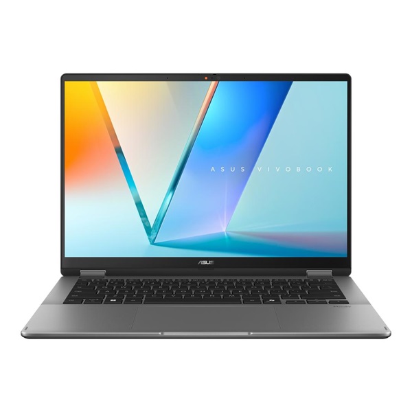 ASUS CONS NB Vivobook Flip TP3407SA-QL003W 14" WUXGA OLED Touch, Ultra 5 226V, 16GB, 512GB M.2, INT, WIN11H, Szürke (TP3407SA-QL003W)