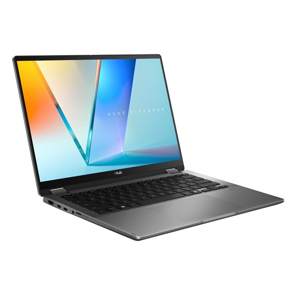 ASUS CONS NB Vivobook Flip TP3407SA-QL003W 14" WUXGA OLED Touch, Ultra 5 226V, 16GB, 512GB M.2, INT, WIN11H, Szürke (TP3407SA-QL003W)
