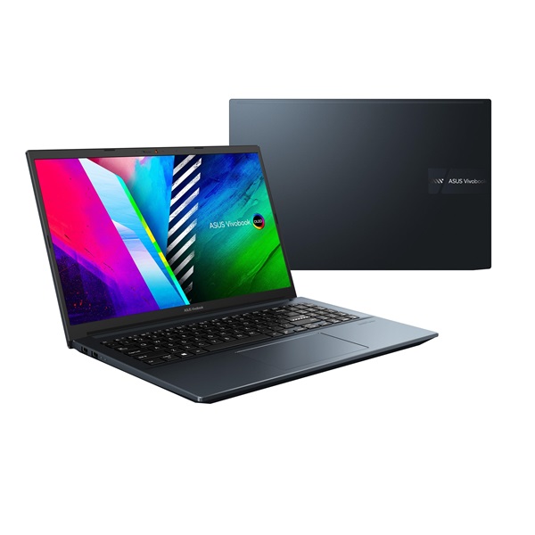 ASUS CONS NB Vivobook Pro M3500QC-L1080 15.6" OLED FHD, Ryzen5 5600H, 16GB, 512GB M.2,, RTX 3050 4GB, NOOS, Kék (M3500QC-L1080)