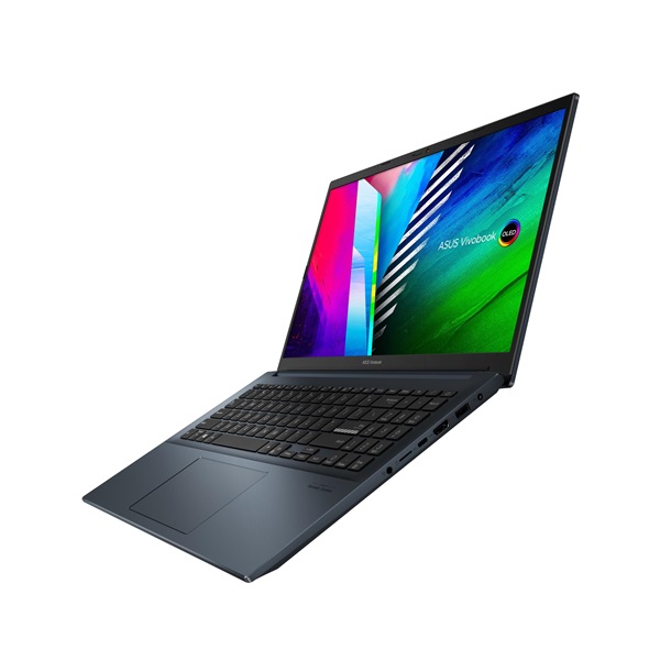 ASUS CONS NB Vivobook Pro M3500QC-L1080 15.6" OLED FHD, Ryzen5 5600H, 16GB, 512GB M.2,, RTX 3050 4GB, NOOS, Kék (M3500QC-L1080)