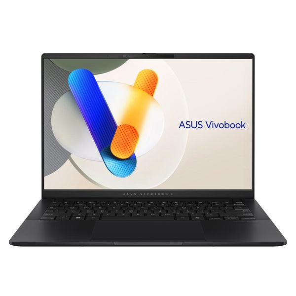 ASUS CONS NB Vivobook S14 M5406UA-PP034WS 14" 3K OLED GL, Ryzen 7-8845HS, 16GB, 1TB M.2, INT, WIN11H, Fekete (M5406UA-PP034WS)