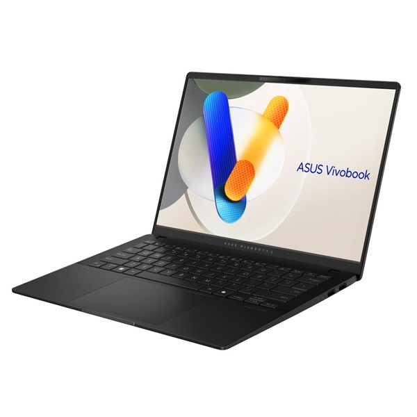 ASUS CONS NB Vivobook S14 M5406UA-PP034WS 14" 3K OLED GL, Ryzen 7-8845HS, 16GB, 1TB M.2, INT, WIN11H, Fekete (M5406UA-PP034WS)