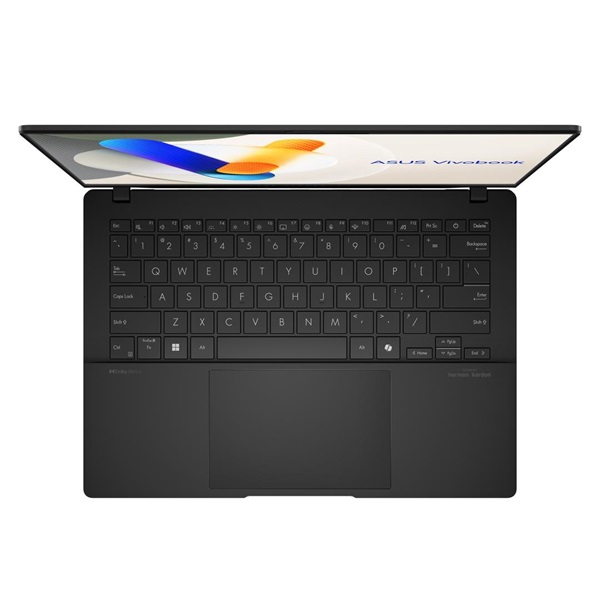 ASUS CONS NB Vivobook S14 M5406UA-PP034WS 14" 3K OLED GL, Ryzen 7-8845HS, 16GB, 1TB M.2, INT, WIN11H, Fekete (M5406UA-PP034WS)