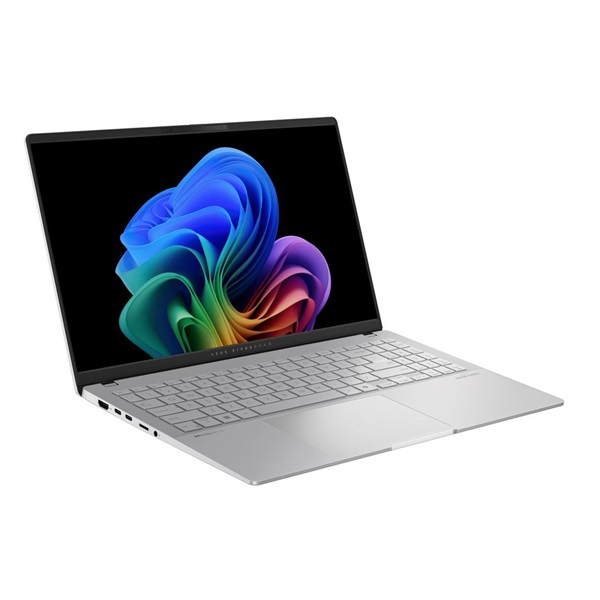 ASUS CONS NB Vivobook S15 S5507QA-MA006W 15,6" 2,8K OLED GL, Qualc.Snapd. X1E 78 100 , 16GB, 1TB M.2, INT, WIn11H, Ezüst (S5507QA-MA006W)