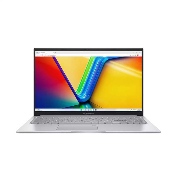 ASUS CONS NB Vivobook X1504VA-BQ4292 15.6" FHD, Intel Core 5- 120U, 16GB, 512GB M,2, INT, NOOS, Ezüst (X1504VA-BQ4292)