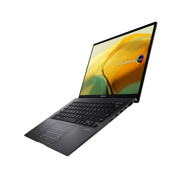ASUS CONS NB ZenBook UM3402YA-KM454W 14" WQXGA+ OLED GL, Ryzen7 7730U, 16GB, 1TB M.2, INT, WIN11H, Fekete (UM3402YA-KM454W)