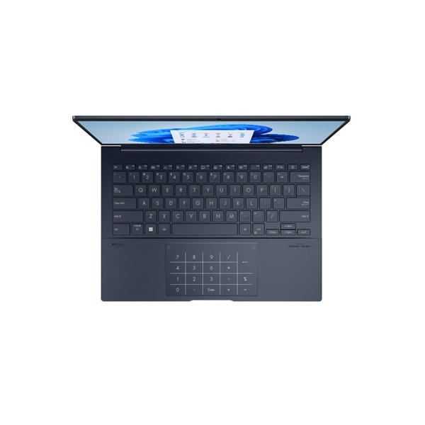 ASUS CONS NB ZenBook UX3405CA-ST1116W 14" WQXGA+ OLED GL, Intel Core Ultra 7 255H , 16GB, 1TB M.2, INT, WIN11H, Kék (UX3405CA-ST1116W)