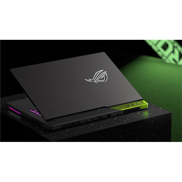 ASUS GAMER NB ROG Strix G713RM-LL154 17.3" WQHD, Ryzen-7-6800H, 16GB, 512GB M.2, RTX 3060 6GB, NOOS, Zöld (G713RM-LL154)