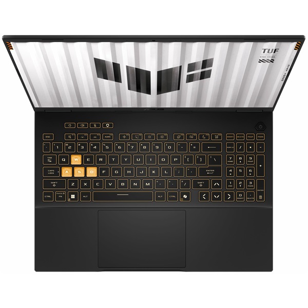 ASUS GAMER NB TUF FX608JMI-TU271 16" WUXGA, Intel I7-14650HX, 16GB, 512GB M.2, RTX 5060 8GB, NOOS, Szürke (FX608JMI-TU271)