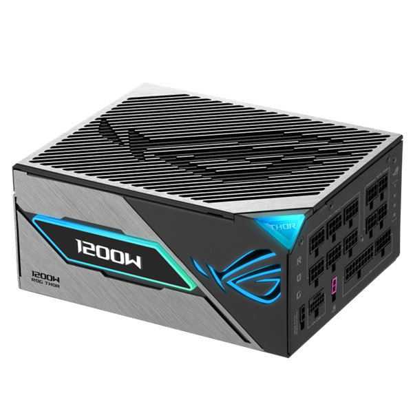 ASUS Tápegység ROG THOR 1200W 80+ Platinum moduláris, Gen 5.1 (ROG-THOR-1200P3-GAMING)