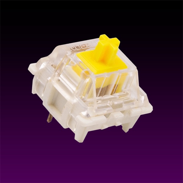 AVAX Billentyűzet Switch/Kapcsoló Gateron Milky Yellow Lineáris 10darab (GATERON_KS-3X1_MILKY_SWITCH10)