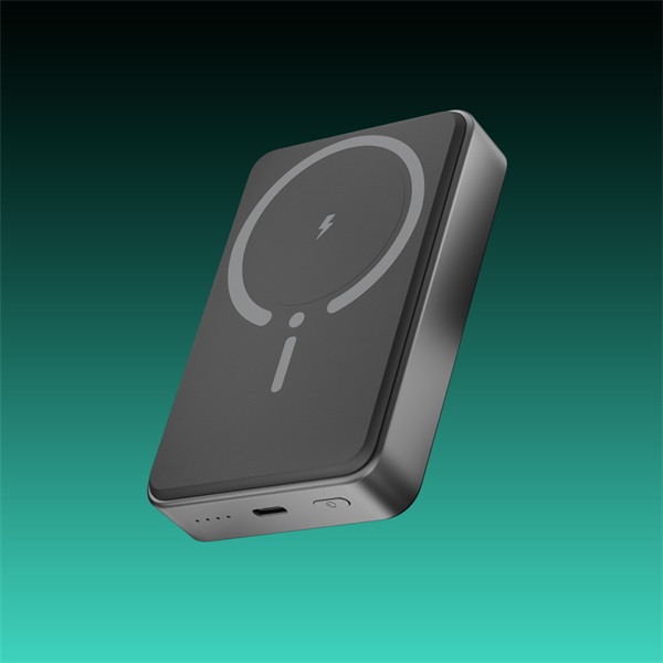 AVAX Powerbank Mágneses Vezeték nélküli USB-C 20W 10000mAh, fekete (AVAX_PB300)