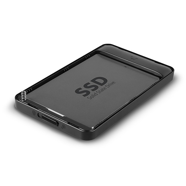 AXAGON EE25-F6B Külső merevlemez ház, USB 3.0, 2.5" SATA HDD/SSD, Fekete (EE25-F6B)