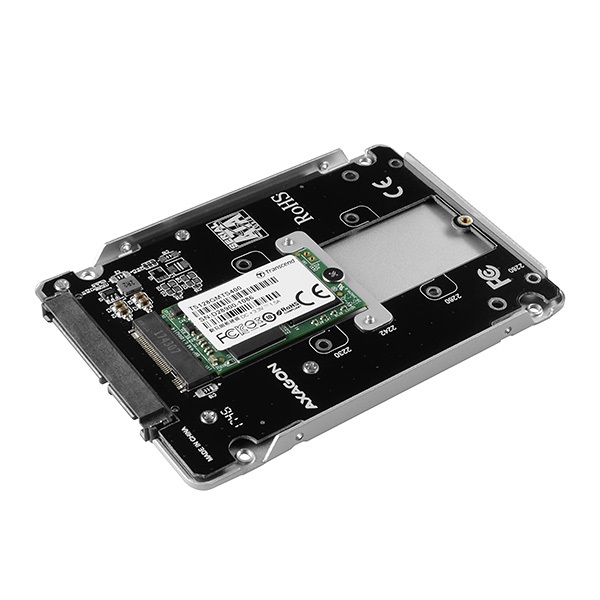 AXAGON RSS-M2SD 2.5" SATA M. 2 BOX szürke merevlemez ház, szürke (RSS-M2SD)