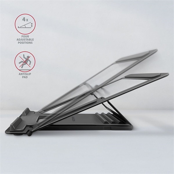 AXAGON STND-L NOTEBOOK ÁLLVÁNY-szürke (STND-L)