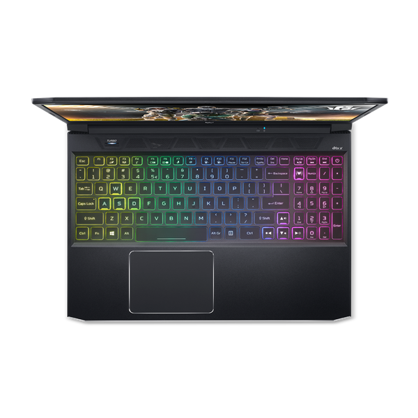 Acer Predator Helios PH315-54-918C 15.6" QHD IPS Intel Core i9-11900H, 16GB, 1TB SSD, GeForce RTX 3060, Linux, fekete (NH.QC2EU.00R)