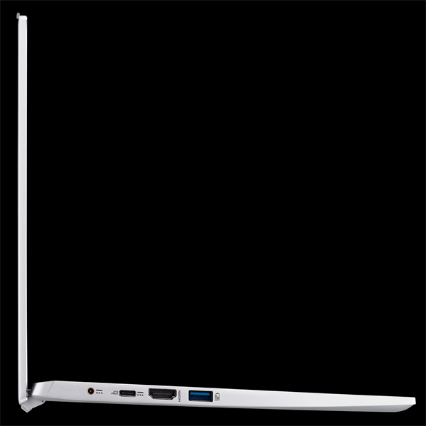 Acer Swift 3 SF314-43-R00A 14.0" IPS FHD, AMD Ryzen 3 5300U, 8GB, 256GB SSD, No ODD, Dos, Backlit, ezüst (NX.AB1EU.001)
