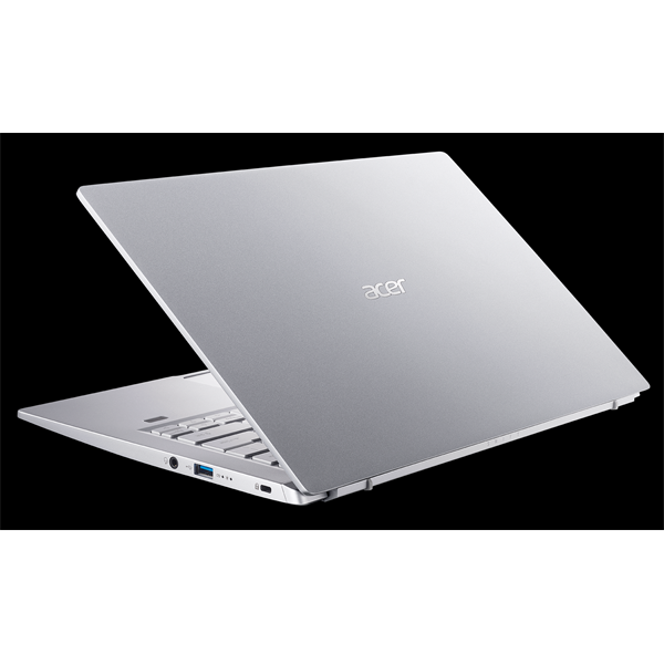 Acer Swift 3 SF314-43-R00A 14.0" IPS FHD, AMD Ryzen 3 5300U, 8GB, 256GB SSD, No ODD, Dos, Backlit, ezüst (NX.AB1EU.001)