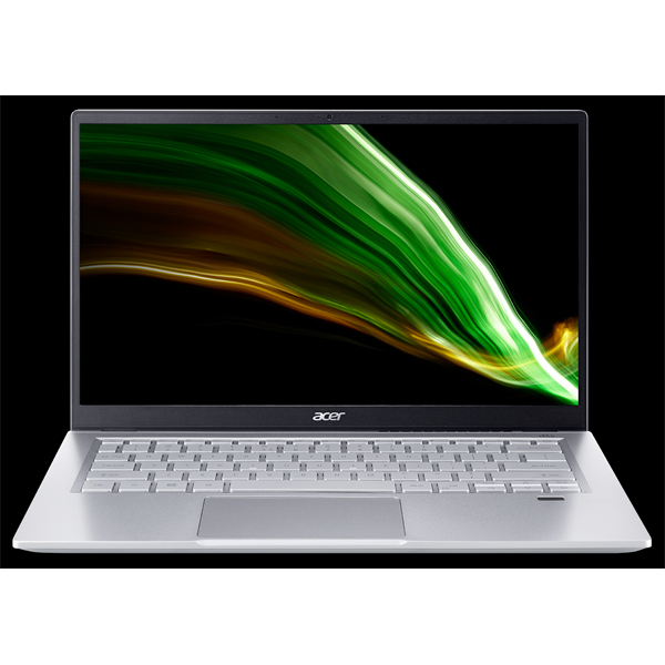 Acer Swift 3 SF314-43-R00A 14.0" IPS FHD, AMD Ryzen 3 5300U, 8GB, 256GB SSD, No ODD, Dos, Backlit, ezüst (NX.AB1EU.001)