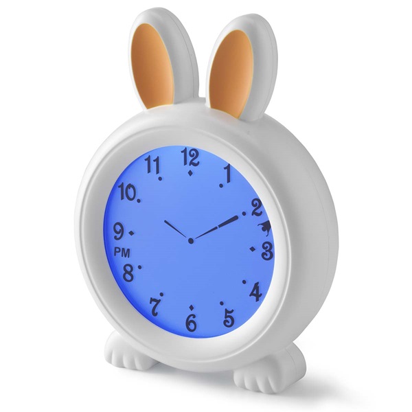 Alecto BC100BUNNY Alvástréner éjszakai fény és ébresztőóra nyúl (BC100BUNNY)