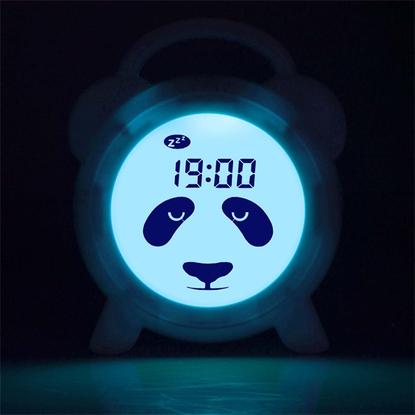 Alecto BC100PANDA Alvástréner éjszakai fény és ébresztőóra panda (BC100PANDA)