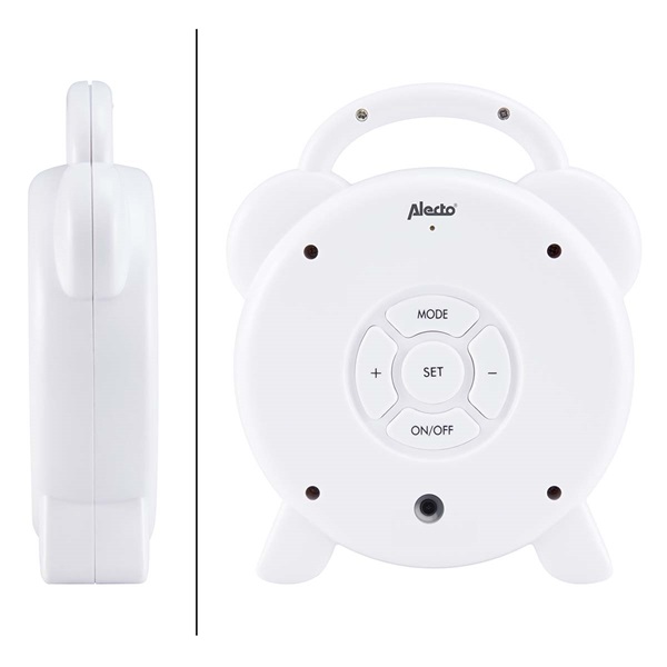 Alecto BC100PANDA Alvástréner éjszakai fény és ébresztőóra panda (BC100PANDA)