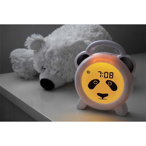 Alecto BC100PANDA Alvástréner éjszakai fény és ébresztőóra panda (BC100PANDA)