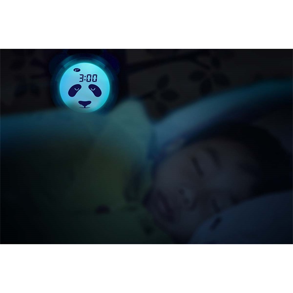 Alecto BC100PANDA Alvástréner éjszakai fény és ébresztőóra panda (BC100PANDA)