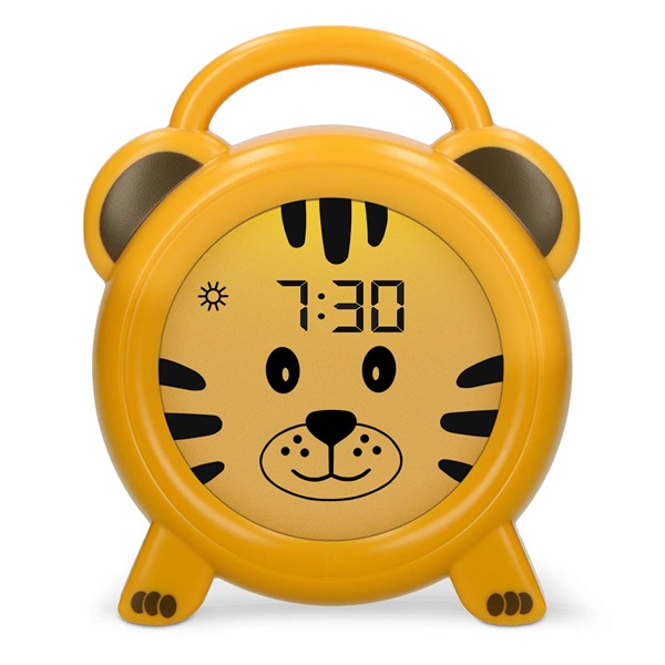 Alecto BC100TIGER Alvástréner éjszakai fény és ébresztőóra tigris (BC100TIGER)