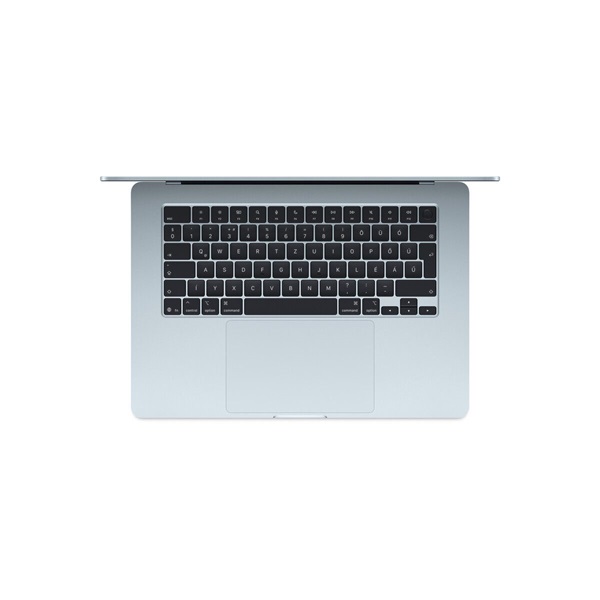 Apple Macbook Air 15.6" M4 10C CPU/10C GPU, 16GB/256GB - Sky Blue - HUN KB (MC7A4MG/A)