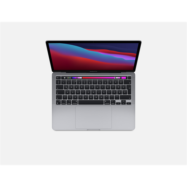 Apple Macbook Pro 13.3" M1 CTO 8C CPU/8C GPU/16GB/256GB - Space grey - HUN KB (Z11B0006B)