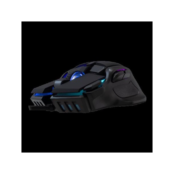 BARACUDA BGM-071B PIRANHA-B fe/ 7200 dpi 7D gamer egér, RGB (BC BGM-071B)