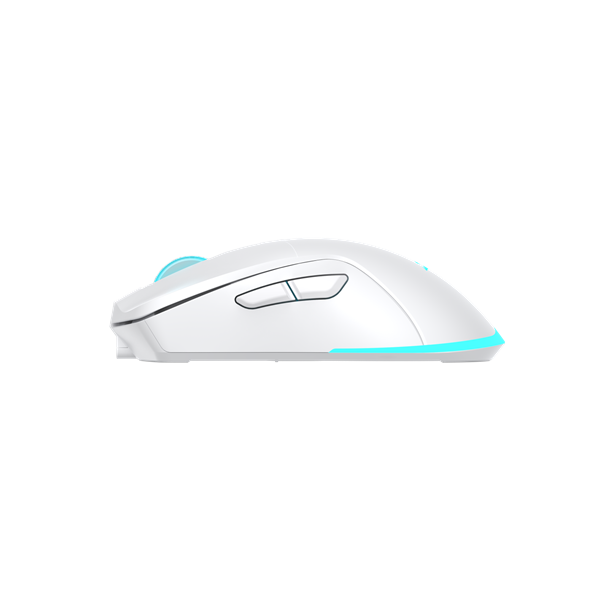 BARACUDA BGM-122W TURTLE-W vezetékes gamer egér, 3200dpi 6D, fehér (BC BGM-122W)