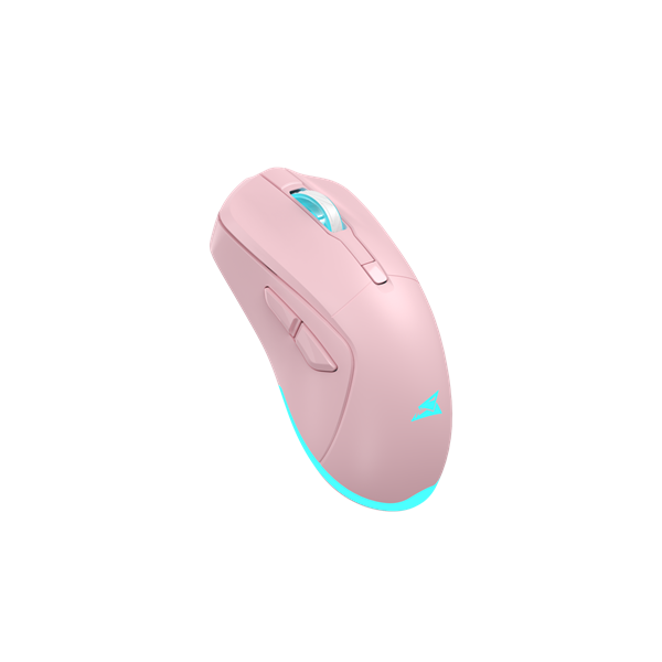 BARACUDA BGM-124P TURTLE-P vezetékes gamer egér, 3200dpi, pink (BC BGM-124P)