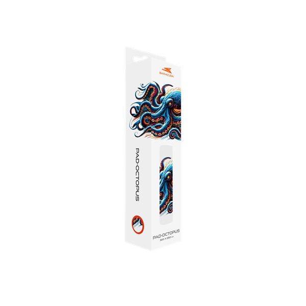 BARACUDA  BGMP-51 OCTOPUS egérpad 300 X 250 X 2 (BC BGMP-51)