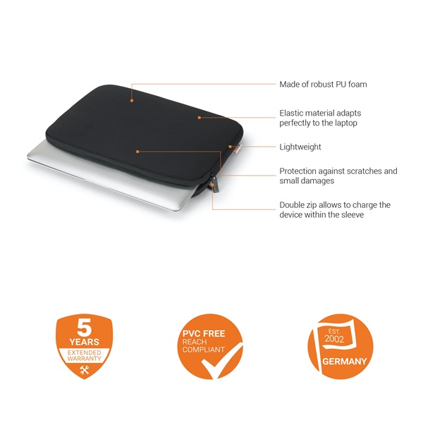 DICOTA BASE XX D31783 Notebook tok 12-12.5” BLACK (D31783)