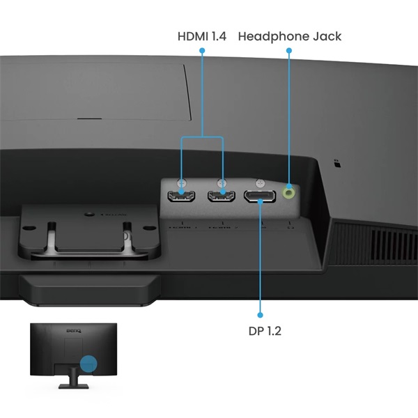 BENQ IPS monitor 27" GW2790 1920x1080, 250 cd/m2, 5ms, 100 Hz, Eye-Care, 2xHDMI, DisplayPort, hangszóró (9H.LLTLJ.LBE)