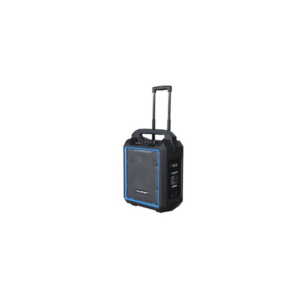 BLAUPUNKT MB10 Hordozható Bluetooth hangszóró, karaoke funkció, 1 db mikrofon, 600W, Fekete (RTVBLAS001) (MB10)