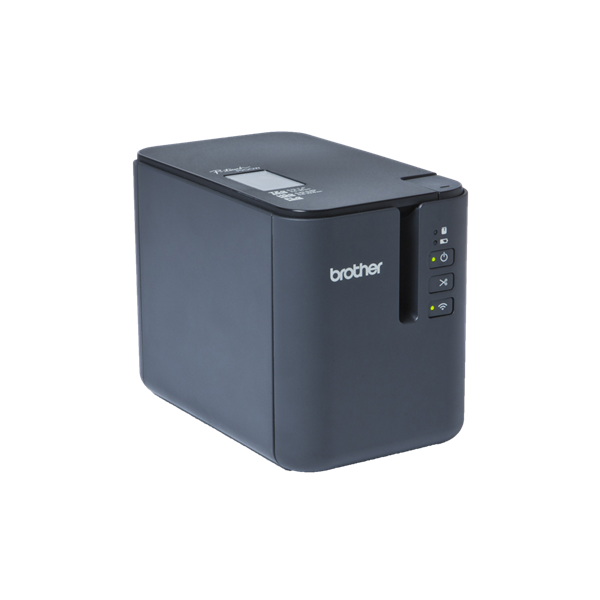 BROTHER Címkenyomtató PT-P900W, asztali, TZe szalag: 3,5-36mm, 60mm/s, WiFi/USB, iPrint&Label/Cable Label Tool app (PTP900WCYJ1)