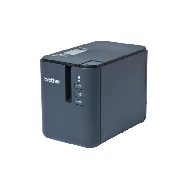 BROTHER Címkenyomtató PT-P950NW, asztali, thermál, WiFi/Bluetooth/LAN/USB/Soros, 360dpi, PT Editor Lite, Tze/HGe szalag (PTP950NWYJ1)