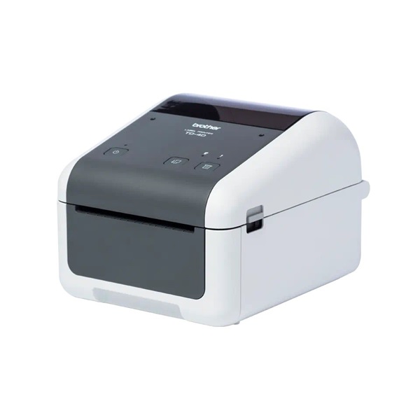 BROTHER Címkenyomtató TD4210DXX1, asztali (ipari), 127 mm/mp, 203dpi, USB/RS232/LAN (TD4210DXX1)