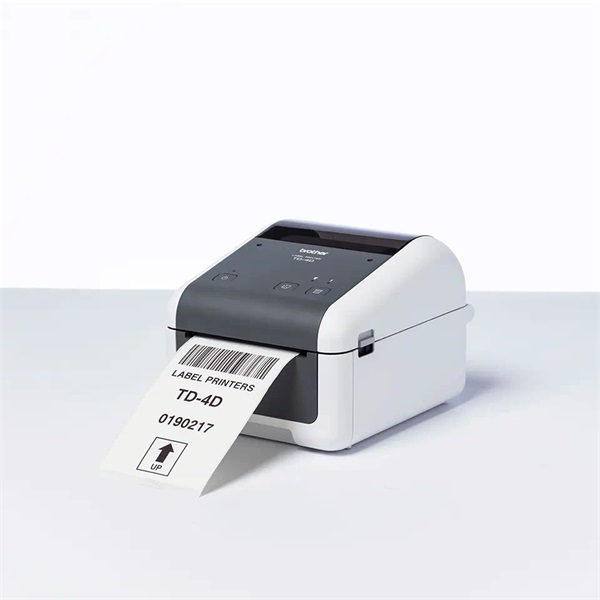 BROTHER Címkenyomtató TD4210DXX1, asztali (ipari), 127 mm/mp, 203dpi, USB/RS232/LAN (TD4210DXX1)