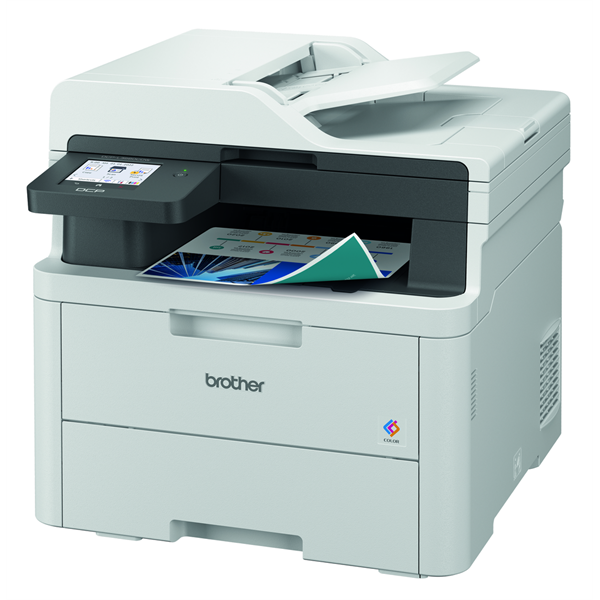 BROTHER LED MFP, NY/M/S DCP-L3560CDWYJ1, A4, színes, 26 lap/perc, USB/LAN/Wifi, ADF, 600x2400, Duplex, 512MB (DCPL3560CDWYJ1)