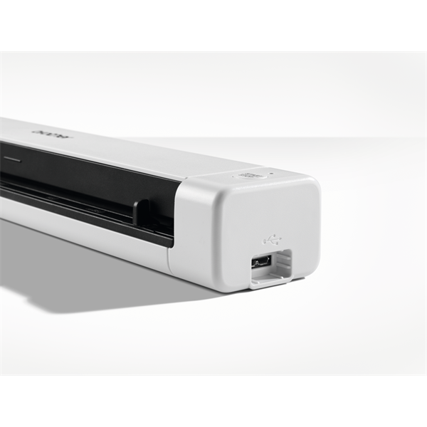 BROTHER Mobil szkenner DS640, CIS, manuál duplex, USB, 15 lap/perc, A4, 600x600dpi (DS640TK1)